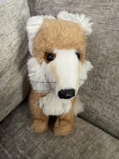 Vintage Steiff Fuchs Fox Draylon Plush Soft Toy 20 Cm Tall , Button And Ear Tag