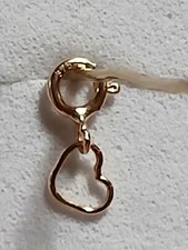 9ct heart  gold charm used