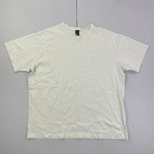 GAP T-Shirt XL White Mens