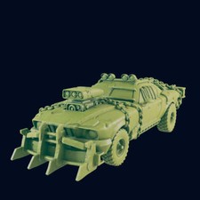 Wasteland battle car - car, beyond