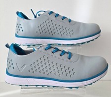 CALLAWAY Lady Halo Diamond Golf Shoes Grey Blue LADIES Size UK 4 EU 37 NEW