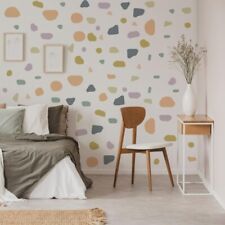 Colorful Polka Dot Wallpaper Boho Terrazzo Modern Geometric Abstract 61x109.2cm