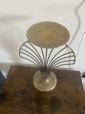 Vintage Gold Plated Metal Art