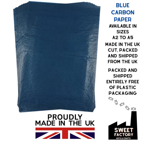 Carbon paper blue - paper, copying