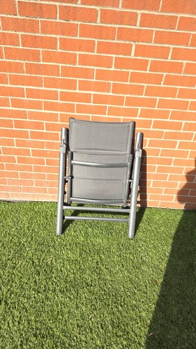 Folding grey metal - folding, chairs