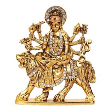 Durga kali maa metal - durga, plated