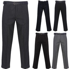 Mens Office Trousers Office Business Formal Casual Smart Business Work Pants