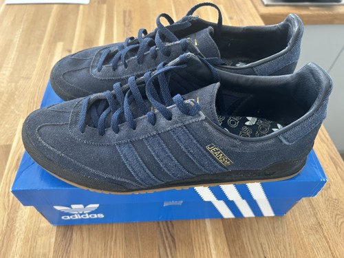 Adidas jeans uk9 blue - uk9,