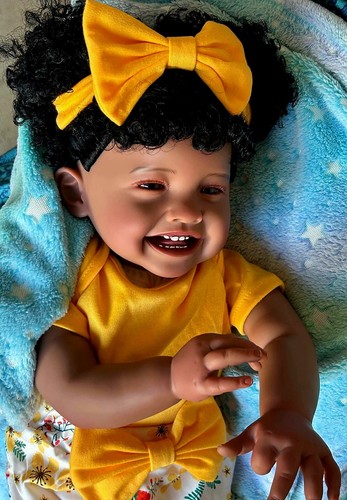 Black reborn soft - soft, baby