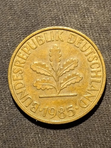 Germany pfennigs coin 1985 - 10,