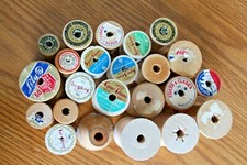 23 VINTAGE EMPTY WOOD WOODEN