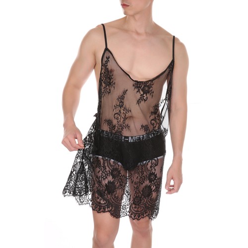 Men bath dress lace sexy - dress,