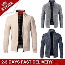 Mens Fleece Lined Cable
