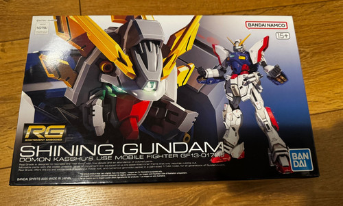 Bandai shining gundam - bandai, 1/144