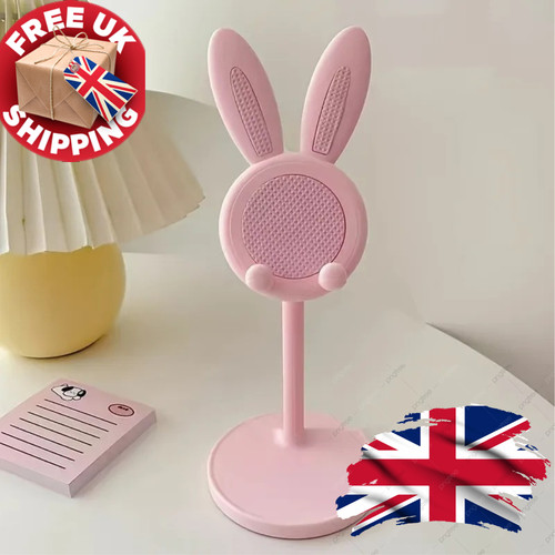 Cute cartoon bunny phone stand - cute,