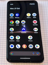 Google Pixel 4 XL, 128GB Disk,  6GB RAM, 6.3", Biometric Face Unlock