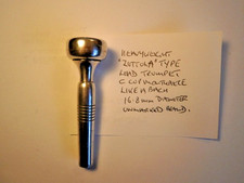 Vintage  Heavyweight "Zottola type"  TRUMPET MOUTHPIECE 16.78 diameter