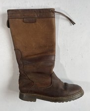 Orca Bay Leather Sailing Boots Womens Size UK 6 EU 39 Brown Waterproof Marine