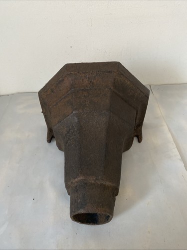 Antique cast iron hopper - antique, head