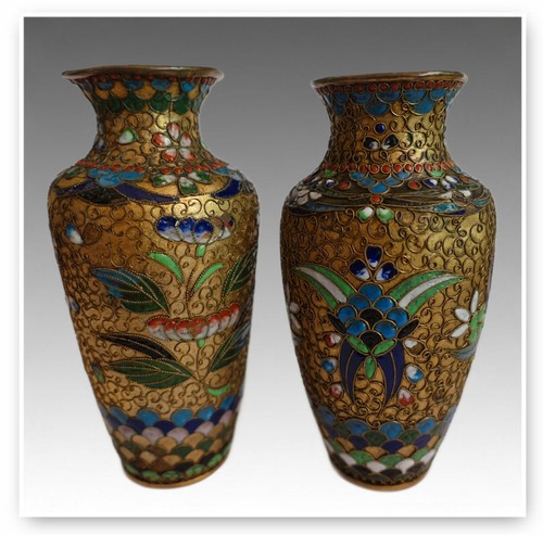 Antique chinese cloisonne - antique,
