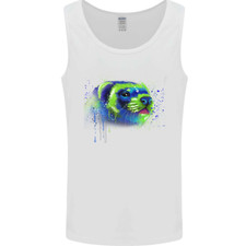 A Ferret Watercolour Mens Vest