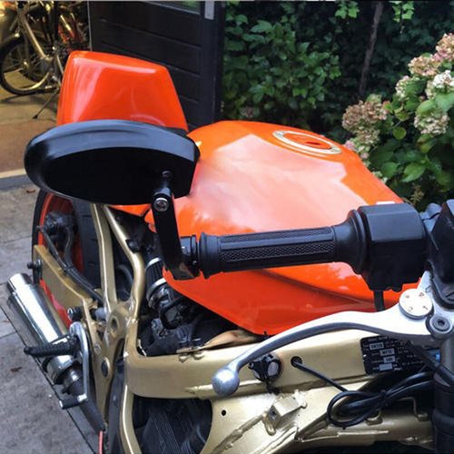Black custom cafe racer - custom,