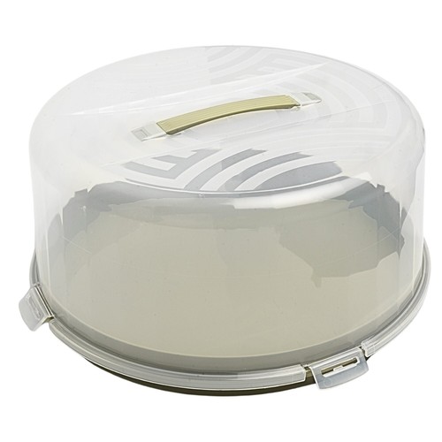 Plastic round cake box - box, carrier