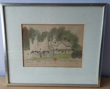 Hugh Casson Signed Watercolour