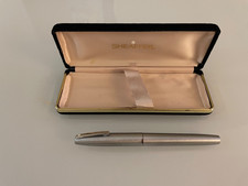 sheaffer fountain Stainless steel white dot fountain pen