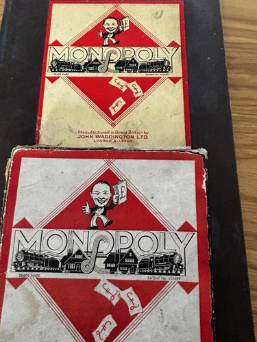 Vintage waddingtons monopoly - waddingtons,