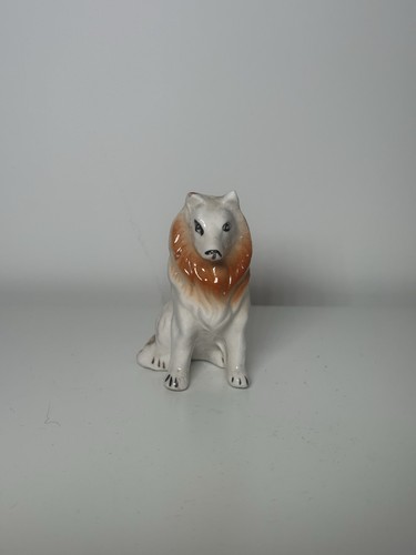 Vintage woolbro collie dog - vintage,