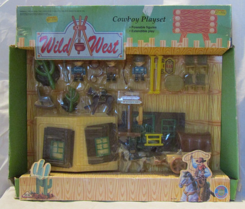 Wild west cowboy - west, playset