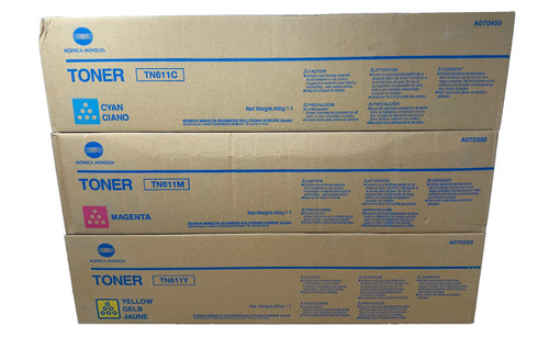 Konica minolta tn611 toner - minolta, set