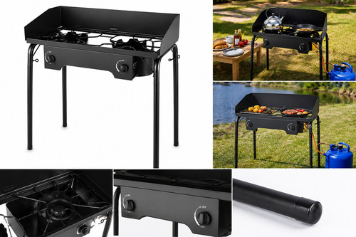 Portable camping gas cooker - gas, 2