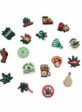 Cannabis Weed Leaf Charms for