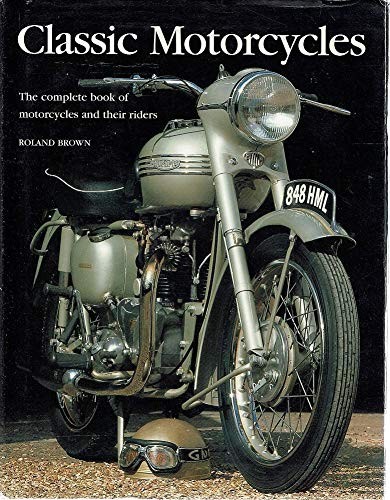 Classic motorcycles brown - motorcycles, by