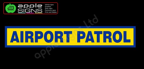 Airport patrol fluorescent - patrol,