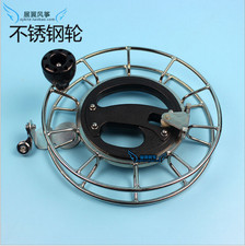 Stainless steel kite Line String Ballbearing Wheel/Winder/Reel Lockable Handle
