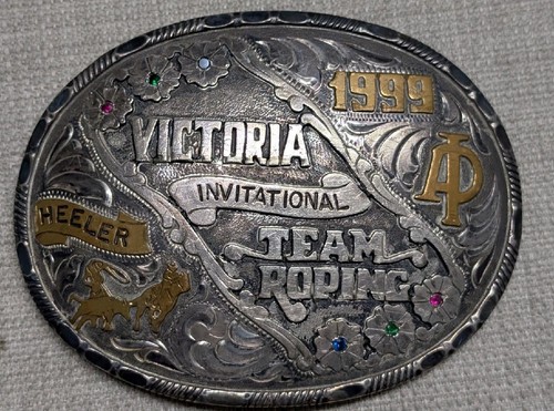 1999 vintage api belt - belt, buckle