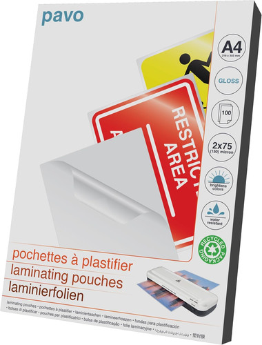 Laminating pouches 80 - a4,