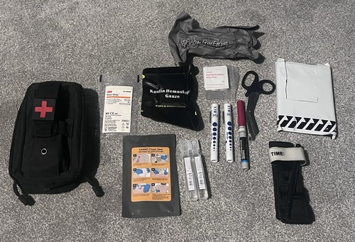 Trauma first aid - trauma, kit