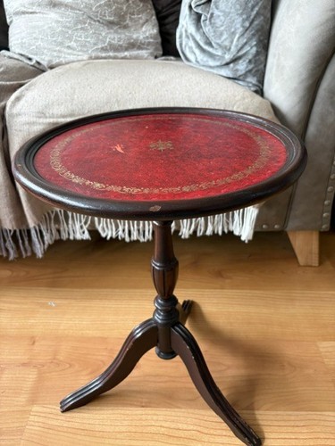 Vintage round side - vintage, red