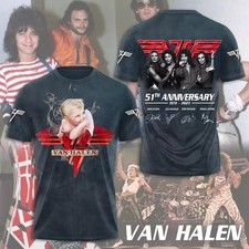 Hot 2025 Van Halen 3D Shirt 3D Shirt Gift fans Shirt B070