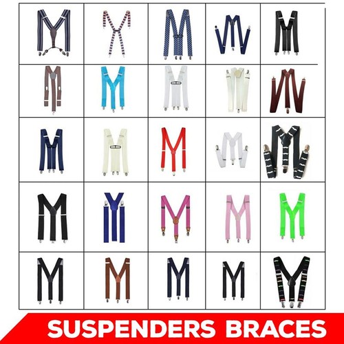 Heavy duty mens suspenders - heavy,