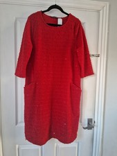 #ladies Bonmarche Red Festive