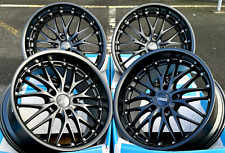 18" M Black 190 Alloy Wheels Fits Vw T5 T6 T28 T30 T32 Van Camper Mini Bus Crew
