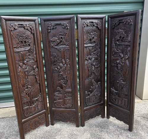 Vintage chinese hand carved - chinese,