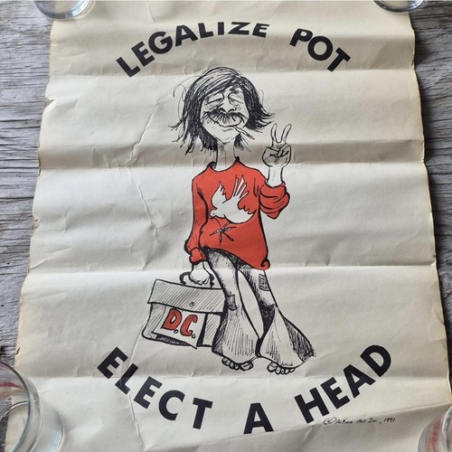 Vintage original 1971 legalize - vintage,