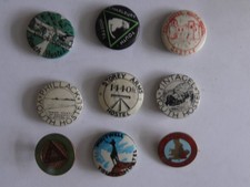 YHA. Youth Hostel Association rare vintage badges. More pics. added.