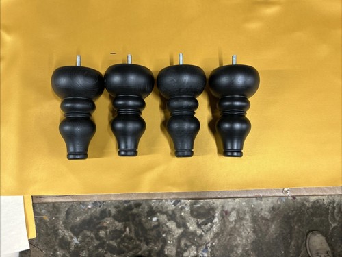 Set bun foot - set, black
